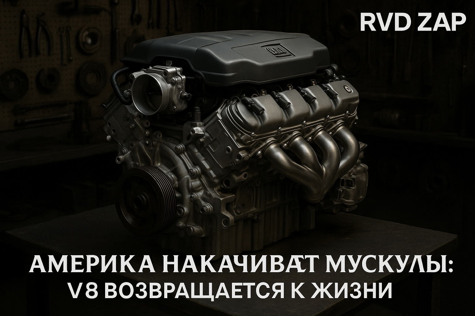 GM снова на коне: новое поколение V8 — как Америка возвращает бензиновую мощь на дороги