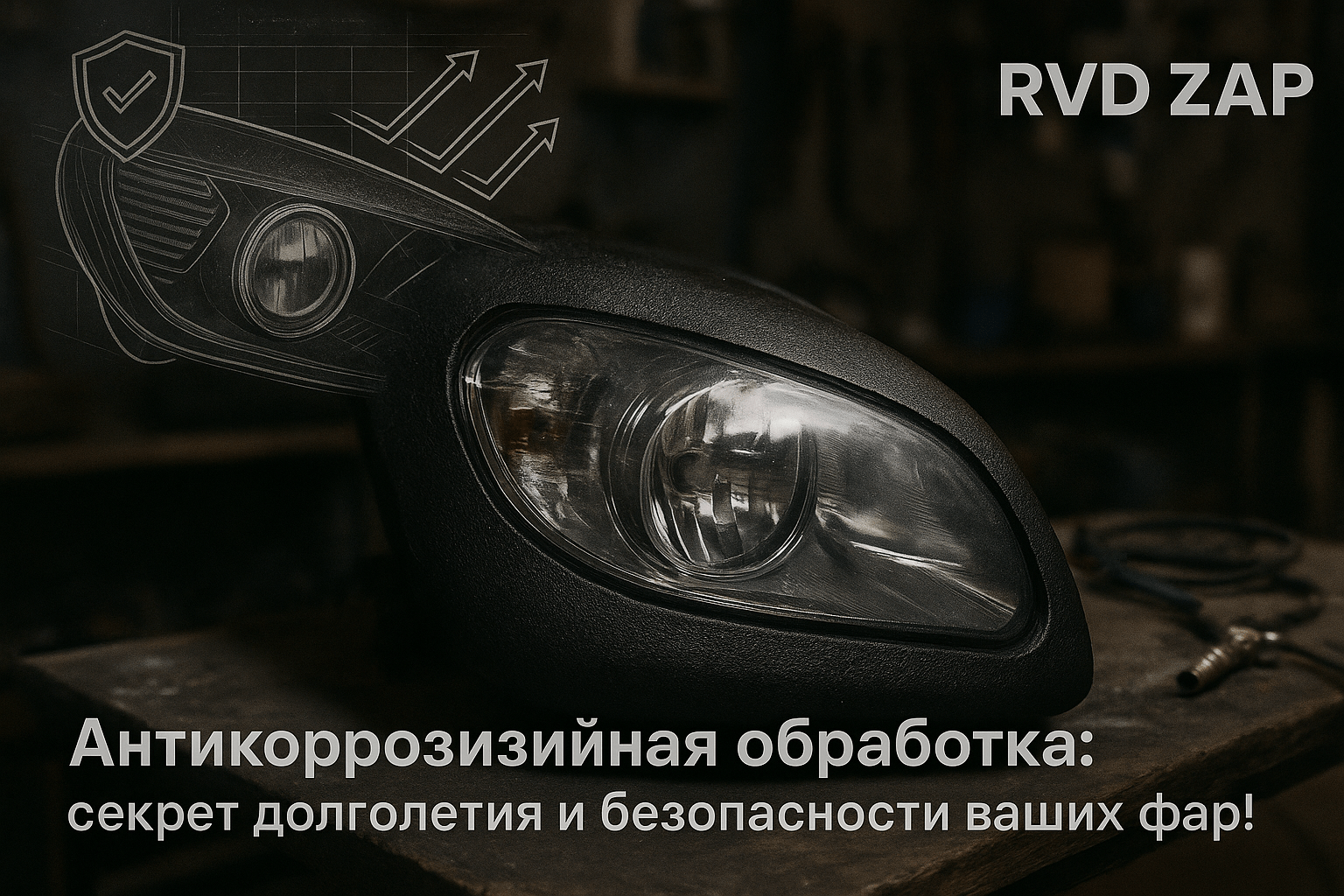 Антикоррозийная обработка фар: секреты долговечности и безопасности вашего авто