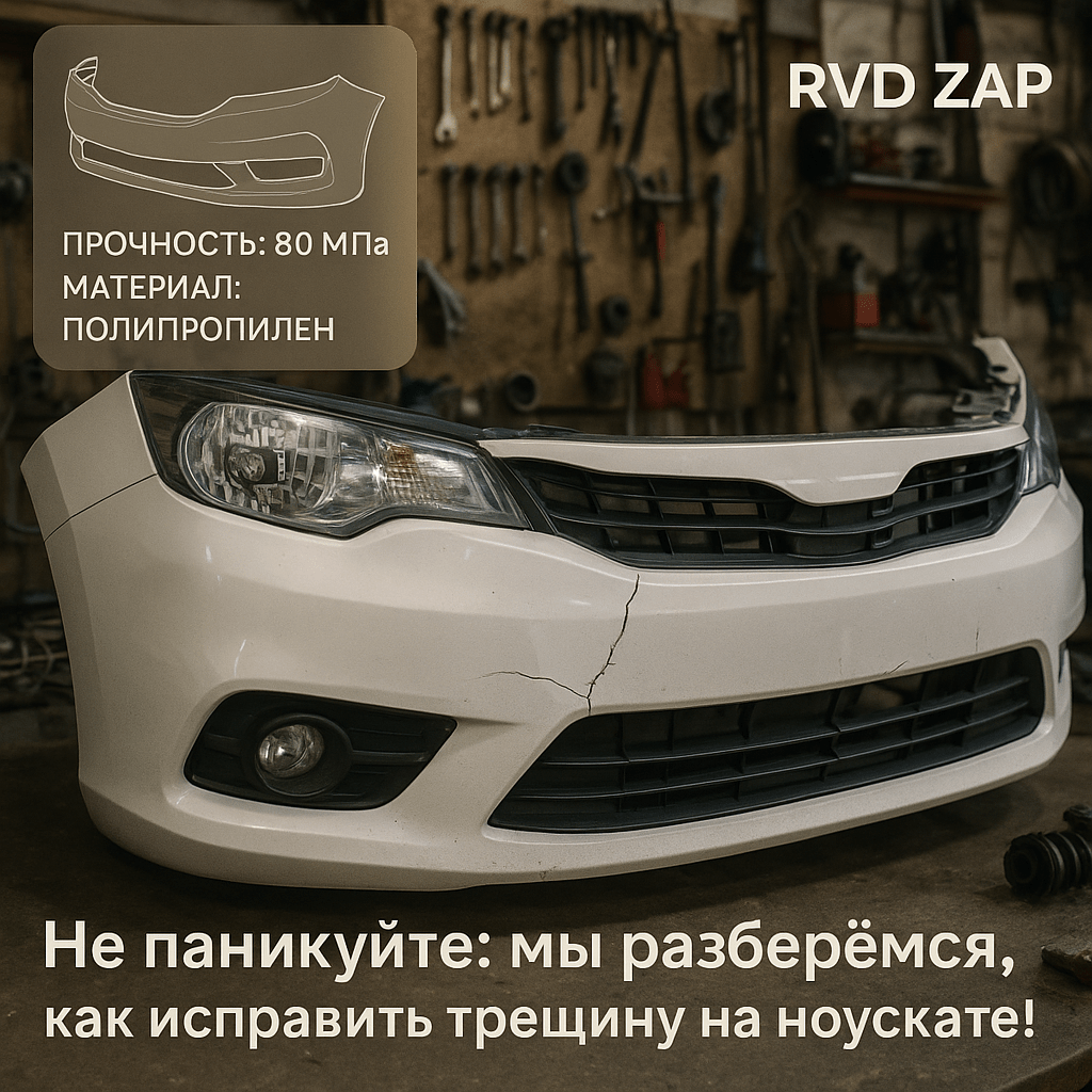 Что делать, если треснул ноускат: пошаговое руководство по ремонту и профилактике для автолюбителей