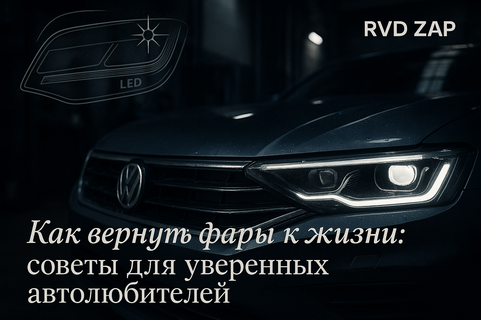 Как вернуть фары к жизни: советы и хитрости для уверенных автолюбителей