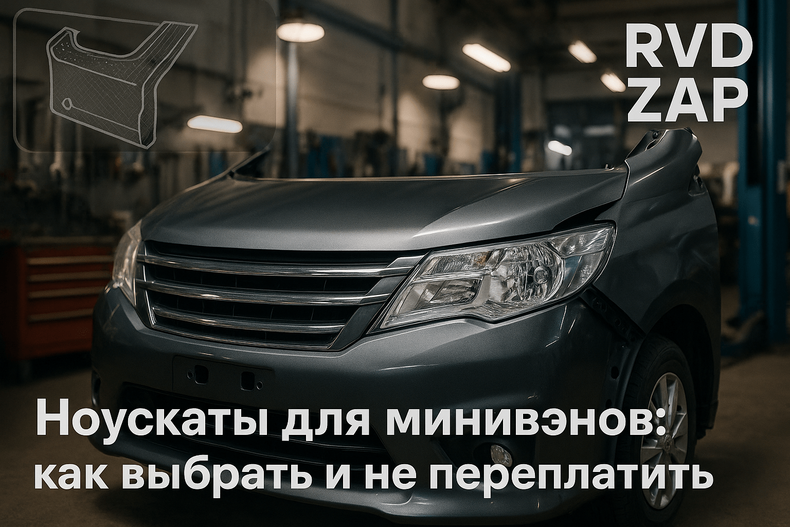 Ноускаты для минивэнов: как выбрать и не переплатить за свои автозапчасти