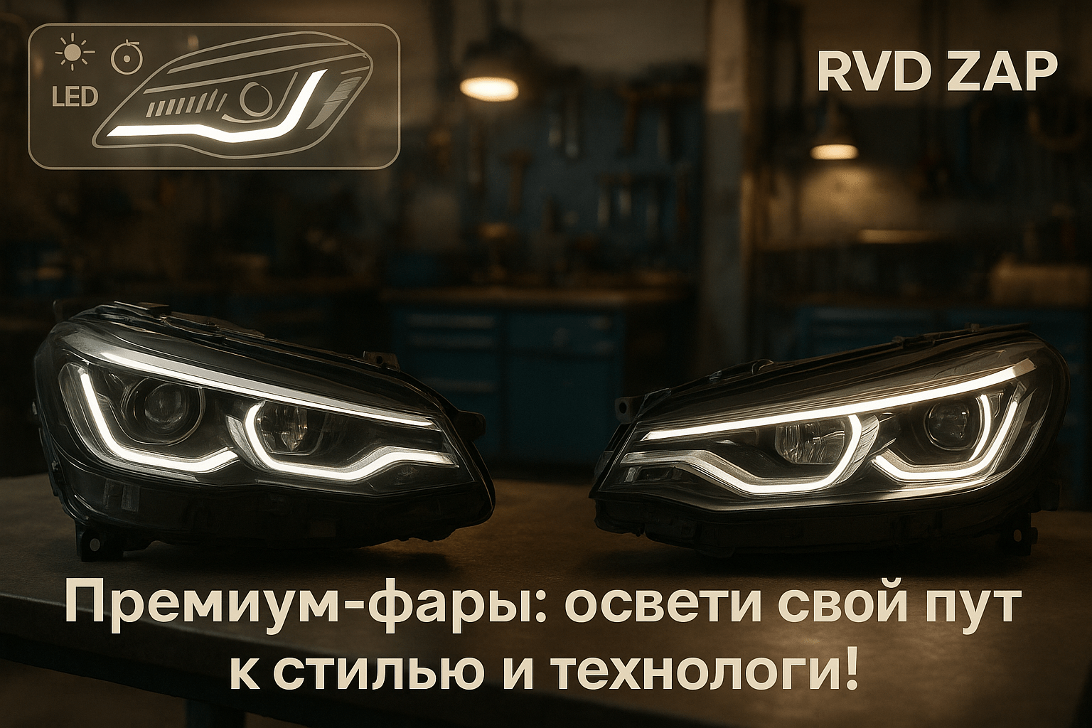 Премиум-фары: как стиль и технология меняют твою жизнь за рулем