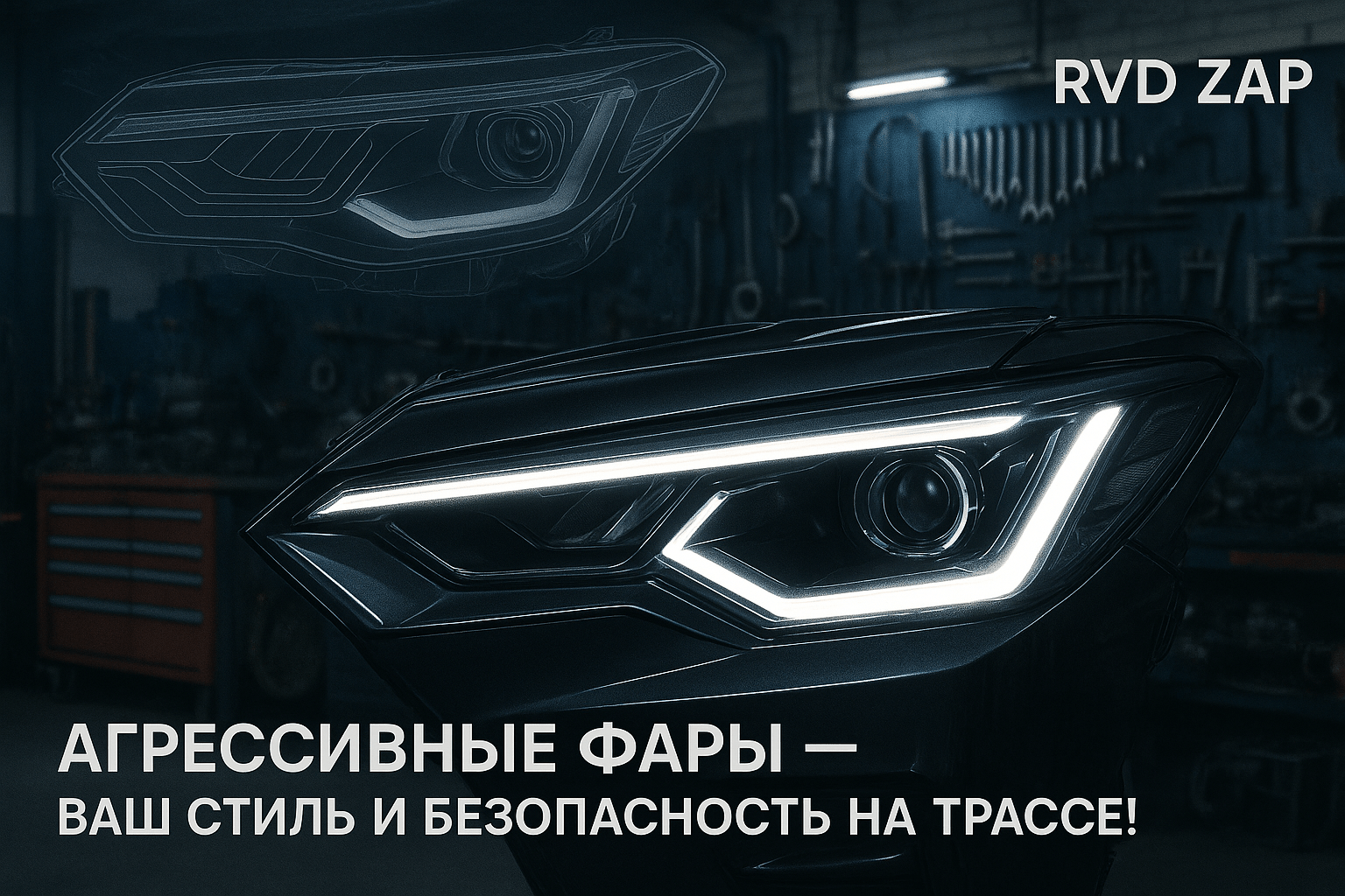 Агрессивные фары для авто: как выбрать, не упустить стиль и остаться в безопасности на дороге