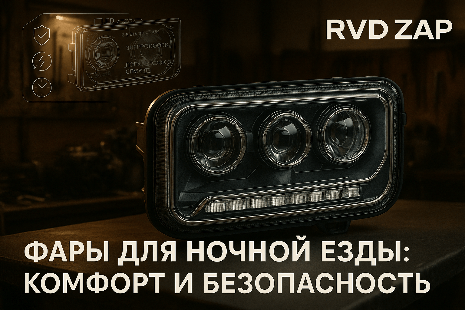 Какие фары лучше для ночной езды: выбираем безопасность и комфорт на дороге