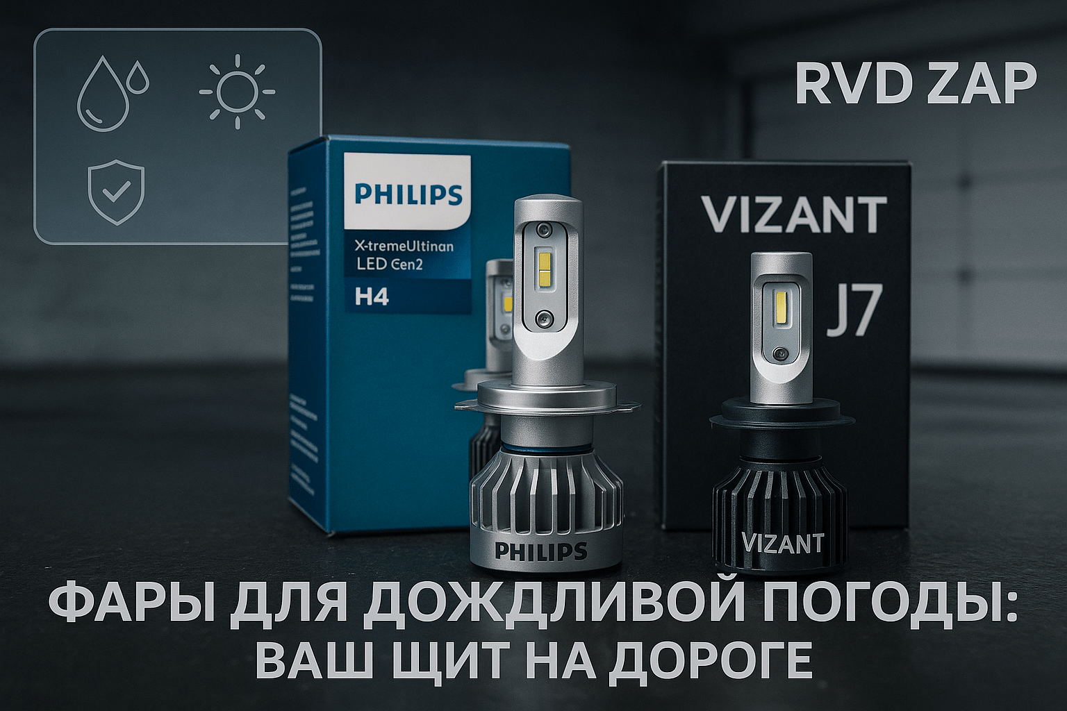 Фары для дождливой погоды: как выбрать идеальные для безопасности на дороге