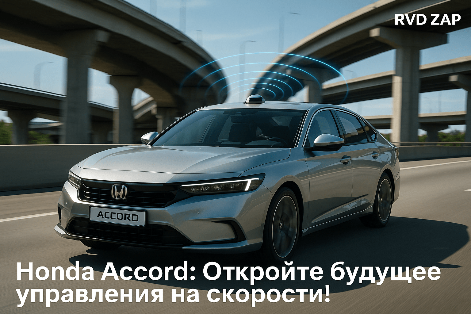 Седан Honda Accord: откройте будущее управления с новым автопилотом на скорости!