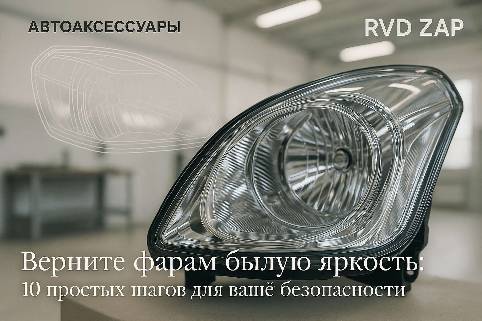 Как вернуть фарам былую яркость: 10 простых шагов для безопасности на дороге