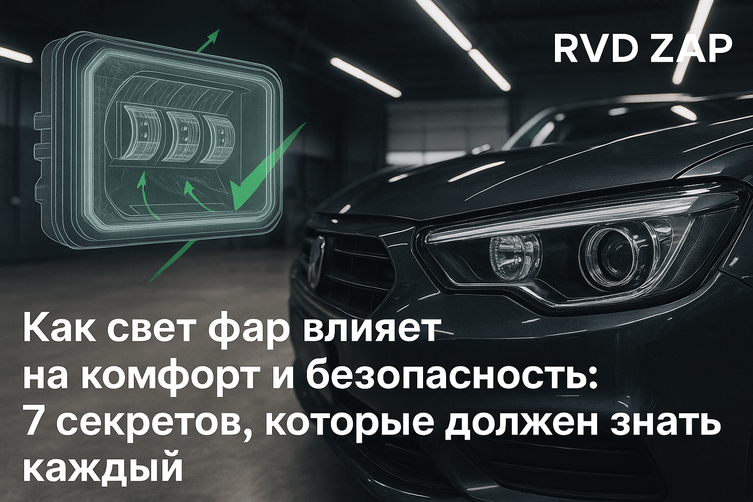 Как свет фар влияет на комфорт и безопасность вождения: 7 секретов автопрома, которые стоило бы знать каждому водителю