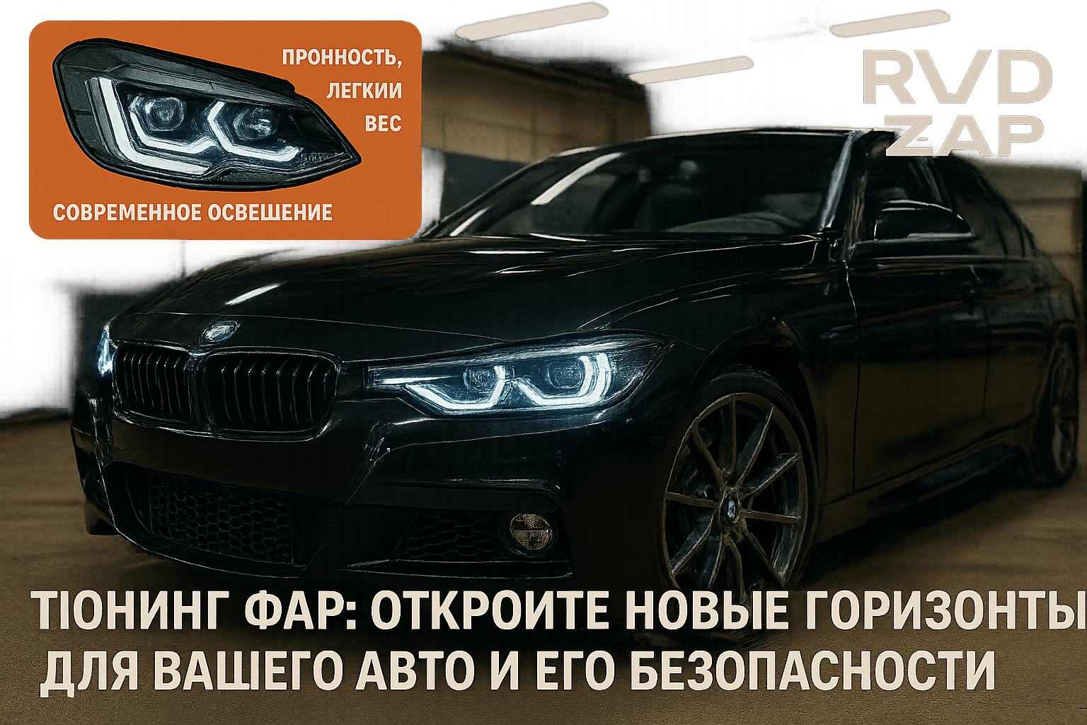 Тюнинг фар: как изменить облик вашего авто и повысить его безопасность на дороге