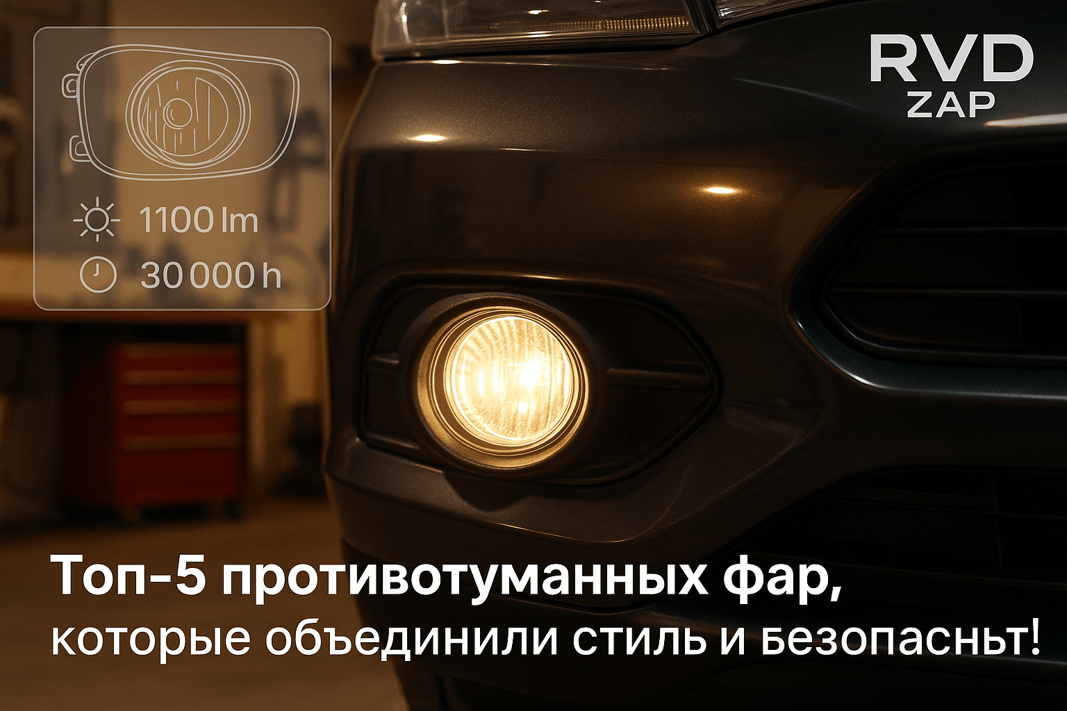 Топ-5 противотуманных фар для кроссоверов: как защитить себя и добавить стиль на дороге