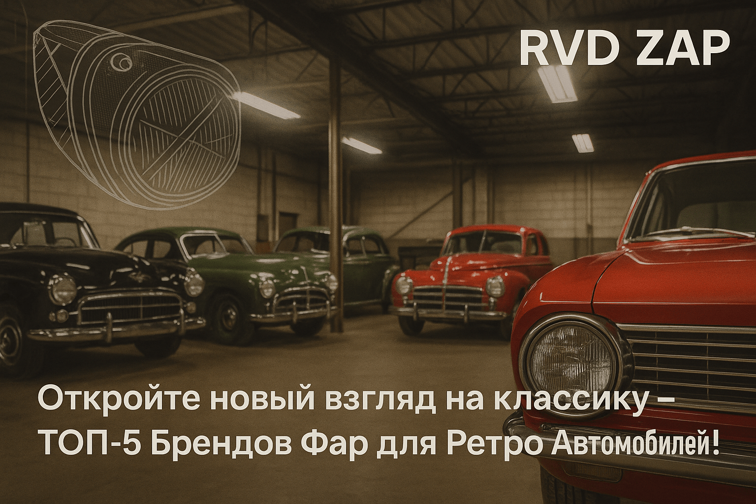 ТОП-5 Брендов Фар для Ретро Автомобилей: Как Превратить Ваш Авто в Шедевр с Правильным Освещением