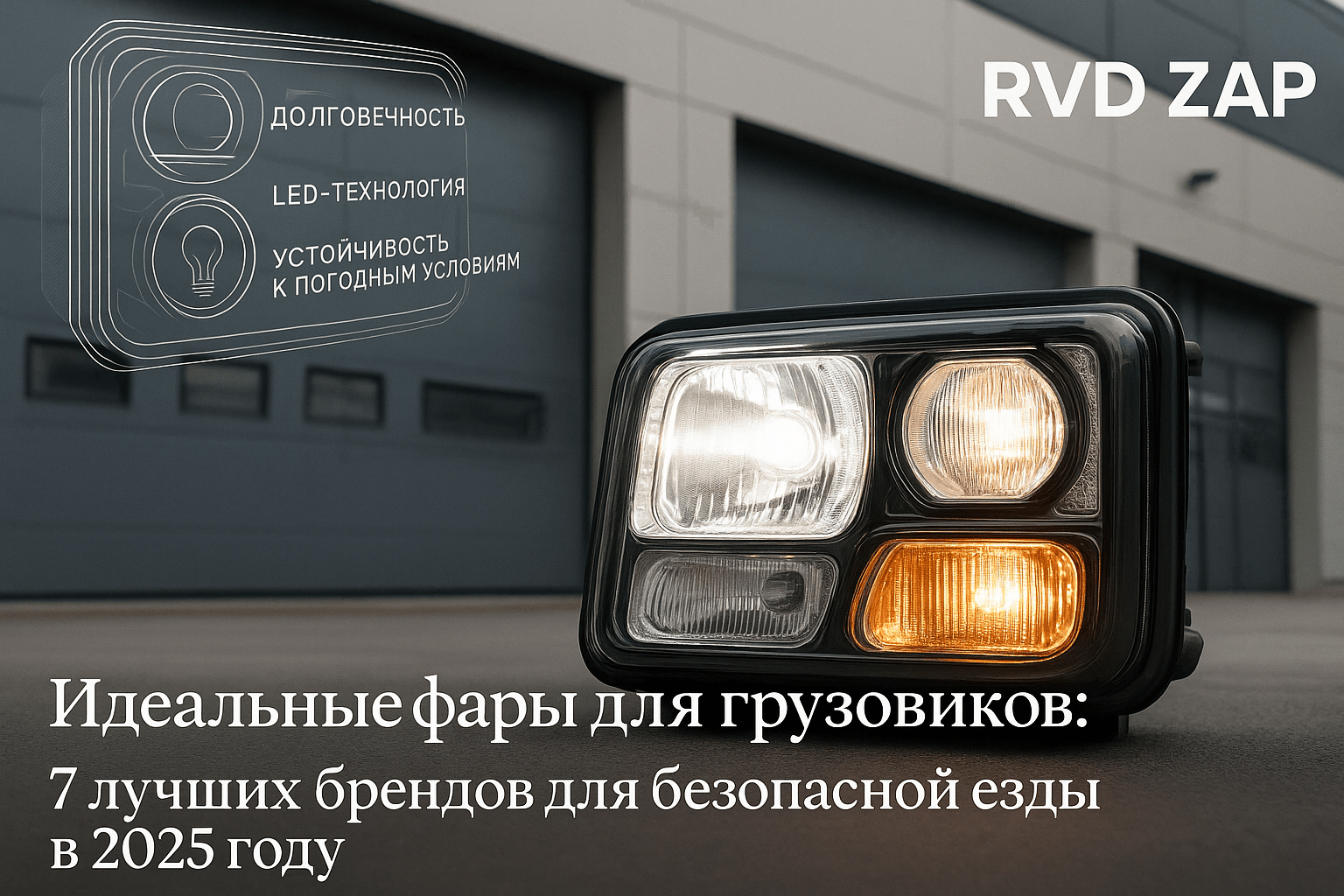 Идеальные фары для грузовиков: ТОП-7 брендов, которые осветят ваш путь к безопасной езде в 2025 году