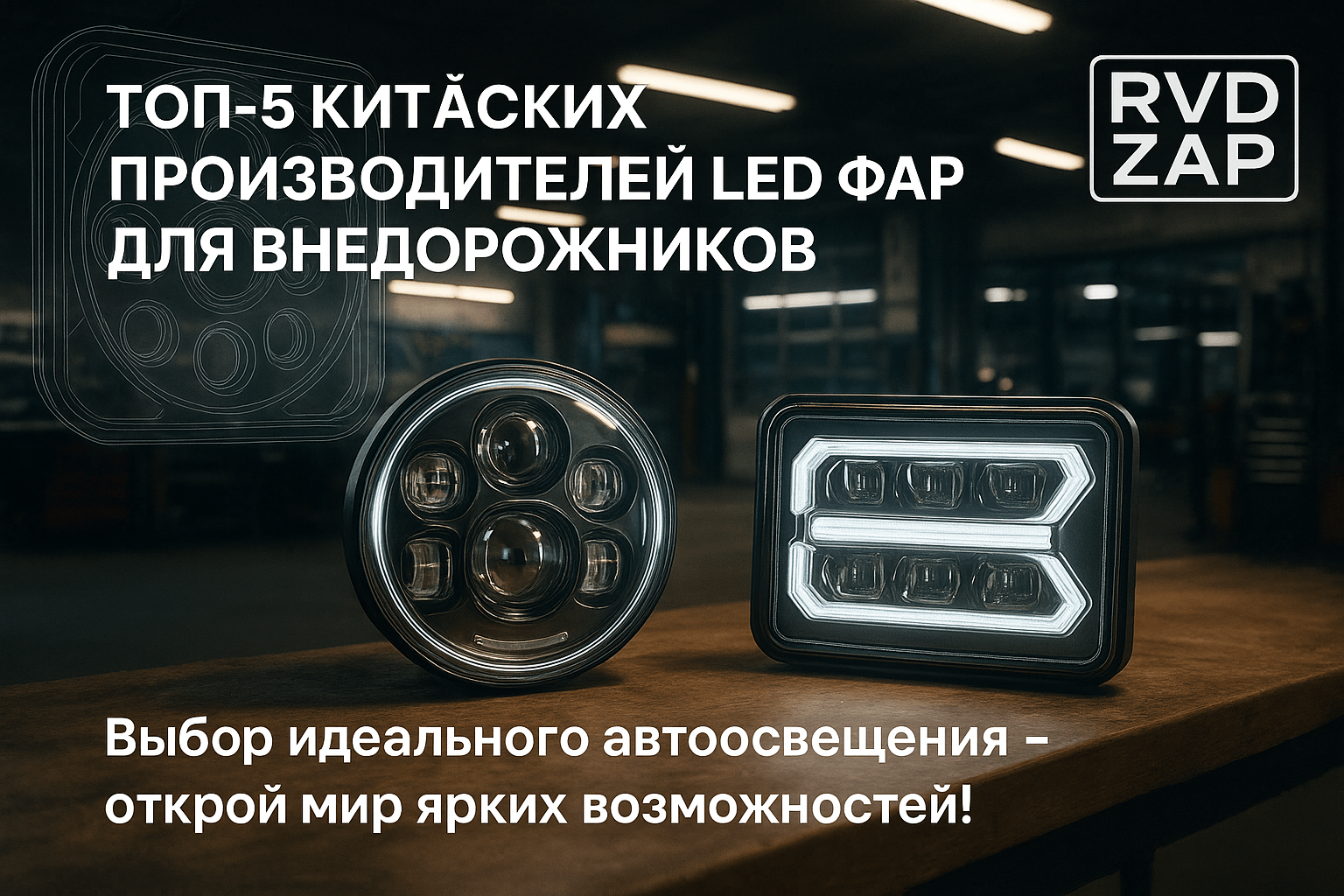 Топ-5 китайских производителей LED фар: как выбрать идеальное автоосвещение для внедорожников?