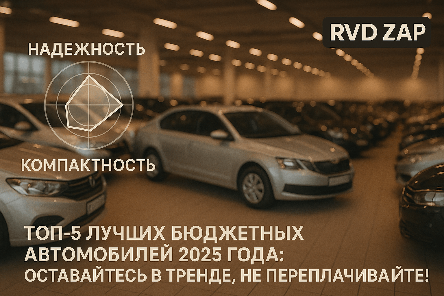 Топ-5 бюджетных автомобилей 2025 года: экономия без компромиссов на качестве