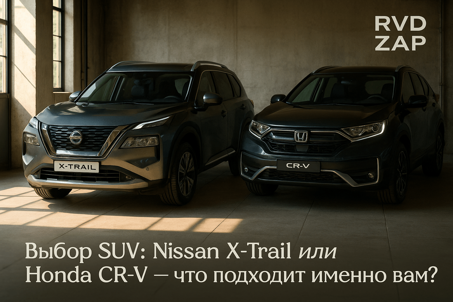 Выбор SUV: Nissan X-Trail или Honda CR-V — что подходит именно вам?