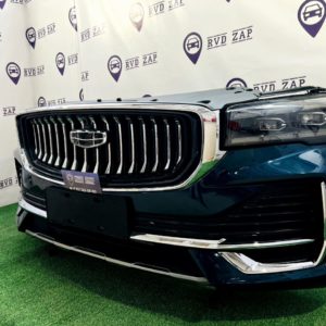 Ноускат GEELY MONJARO 2022 в отличном состоянии. Комплект: бампер, фары, радиатор, решетка. Доставка 10-15Т₽.