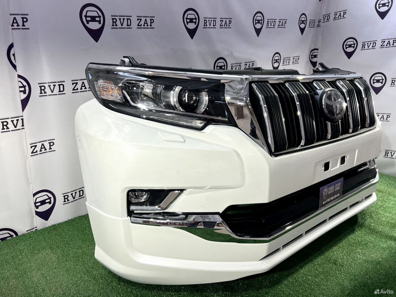 Ноускат Toyota Land Cruiser Prado 2017-2024 в наличии, состояние близкое к идеальному. Доставка 10-15Т₽.