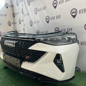 Ноускат HAVAL F7, F7x с повреждениями в наличии в России. Комплект: бампер, фары, радиатор и др. Доставка 10-15Т₽.