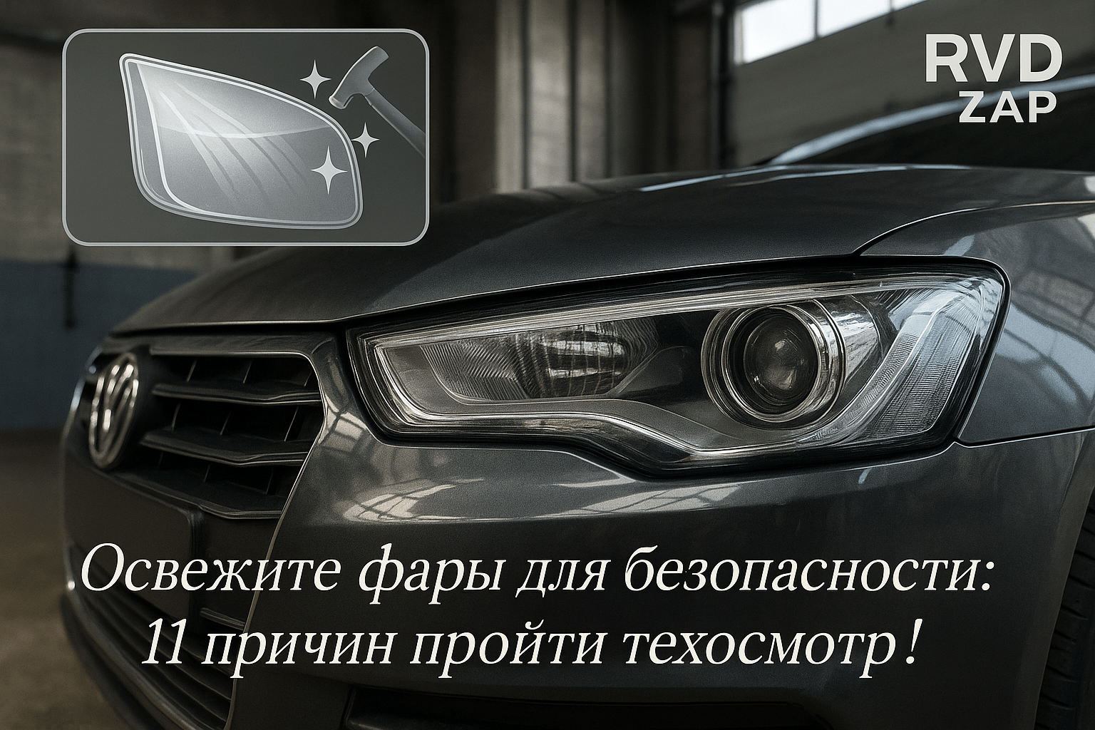 Обновите фары перед техосмотром и пройдите его с первого раза: 11 причин для безопасности на дороге!