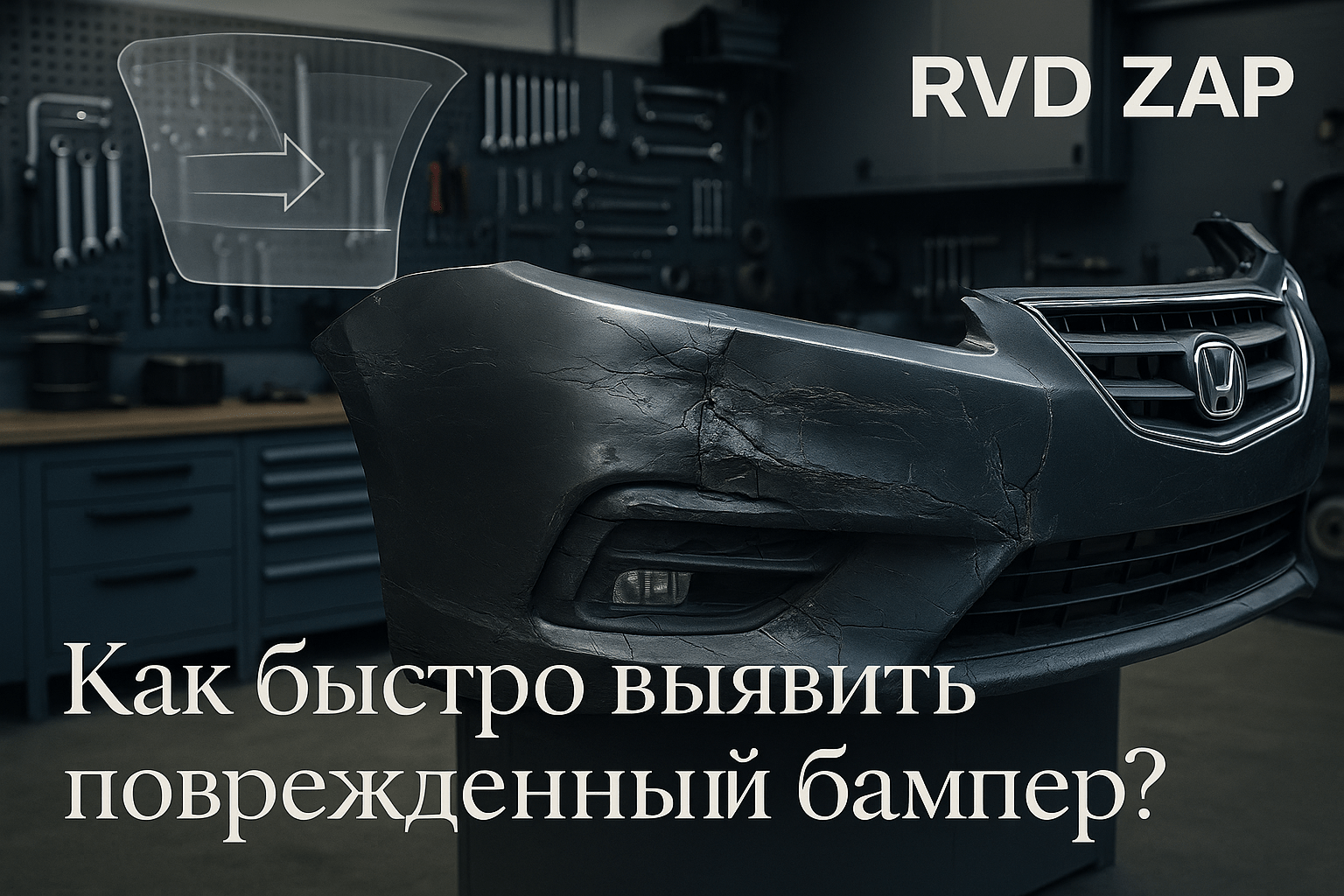 Как самостоятельно определить поврежденный бампер и не допустить серьезных затрат на ремонт