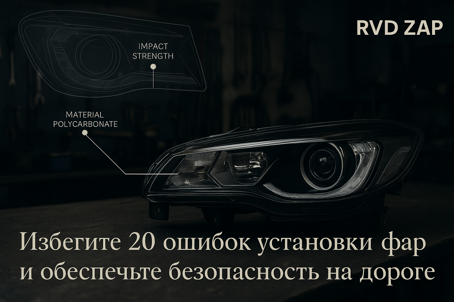 Топ 20 ошибок при установке фар: как избежать опасных недочетов и обеспечить безопасность на дороге