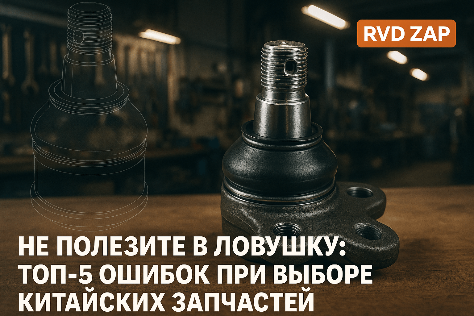 Как выбрать качественные китайские запчасти: 5 ошибок и советы для автолюбителей