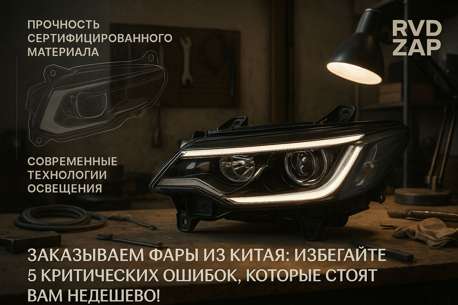 Заказываем фары из Китая: 5 критических ошибок, которые стоят денег и нервов!