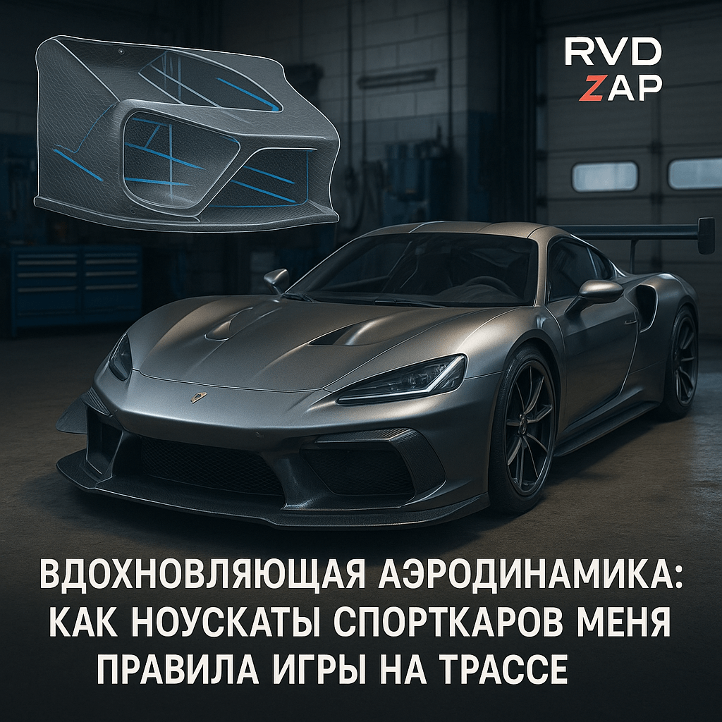 Вдохновляющая аэродинамика: как ноускаты спорткаров изменяют правила игры на трассе