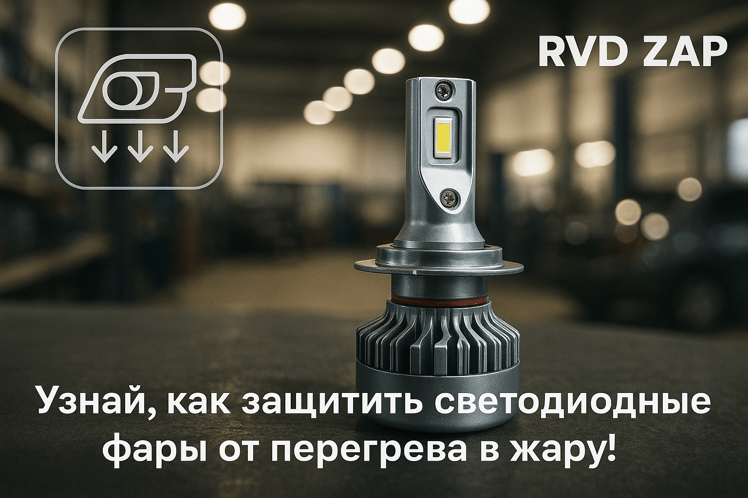 Светодиодные фары: как защитить их от перегрева и продлить срок службы в летнюю жару