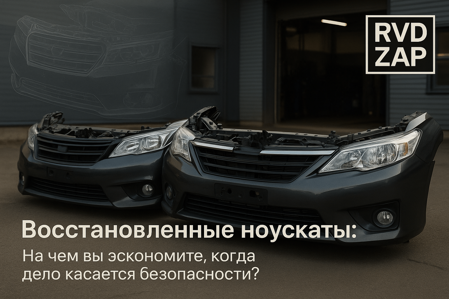 Восстановленные ноускаты: действительно ли стоит экономить на безопасности вашего автомобиля?