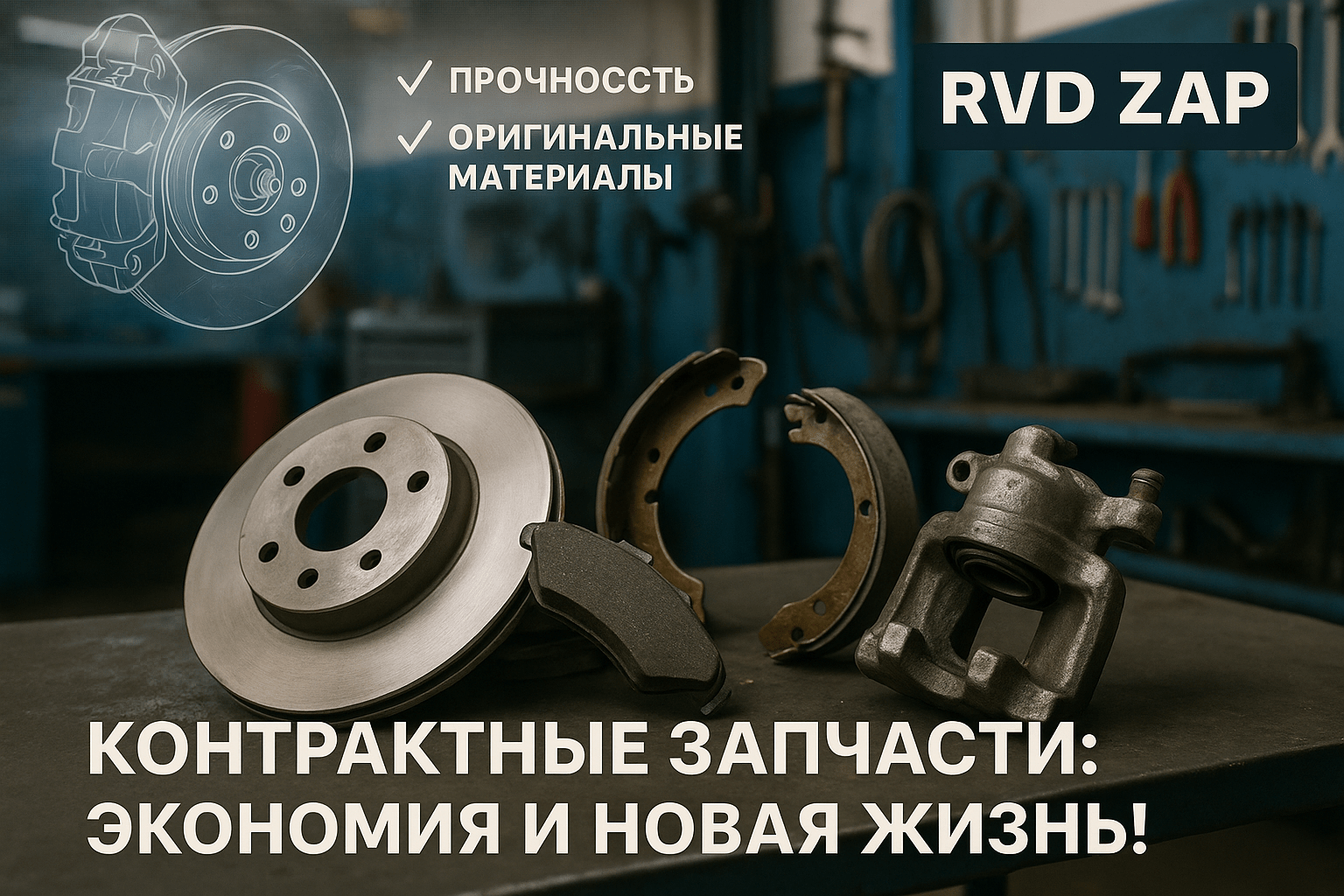 Как контрактные запчасти могут сэкономить твой бюджет и дать вторую жизнь автомобилю