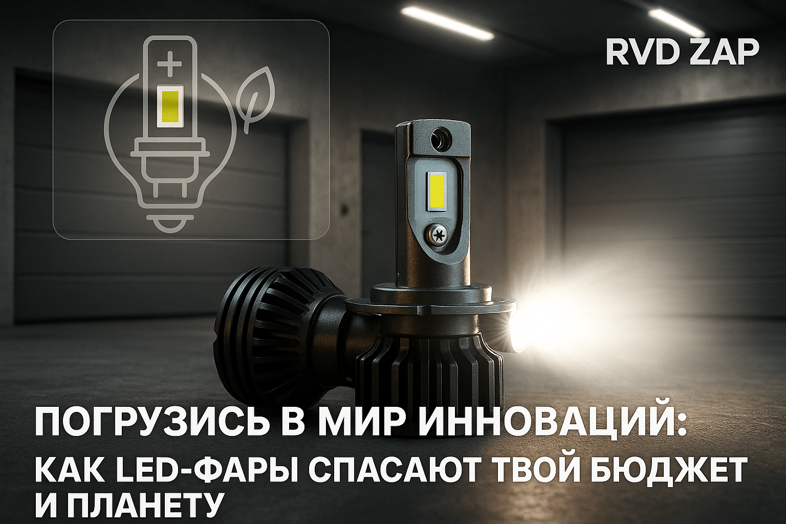 Погрузись в мир инноваций: как LED-фары спасают твой бюджет и планету