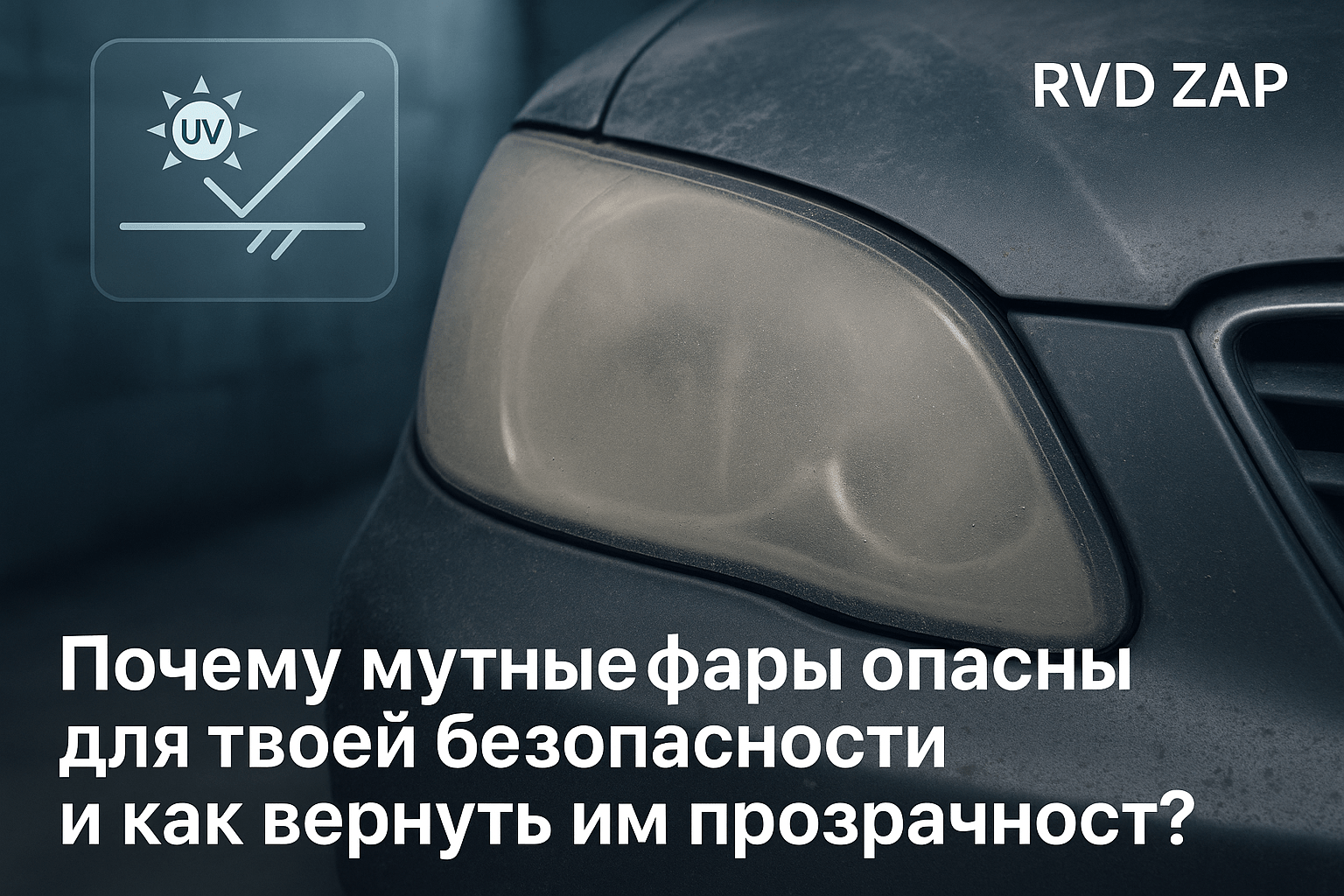 Почему мутные фары опасны для твоей безопасности и как вернуть им прозрачность?