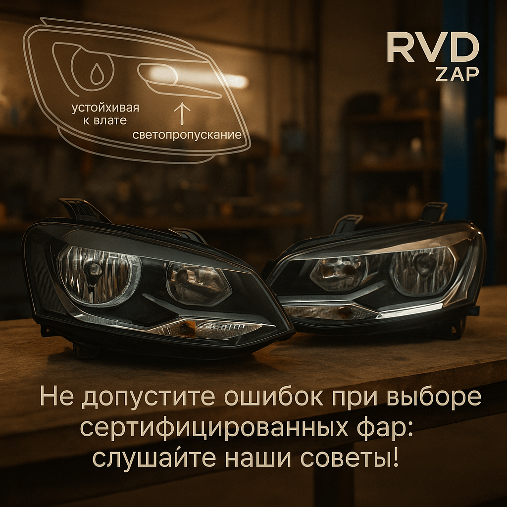 Советы по выбору сертифицированных фар для автомобиля: Не допускайте ошибок при покупке из Китая!