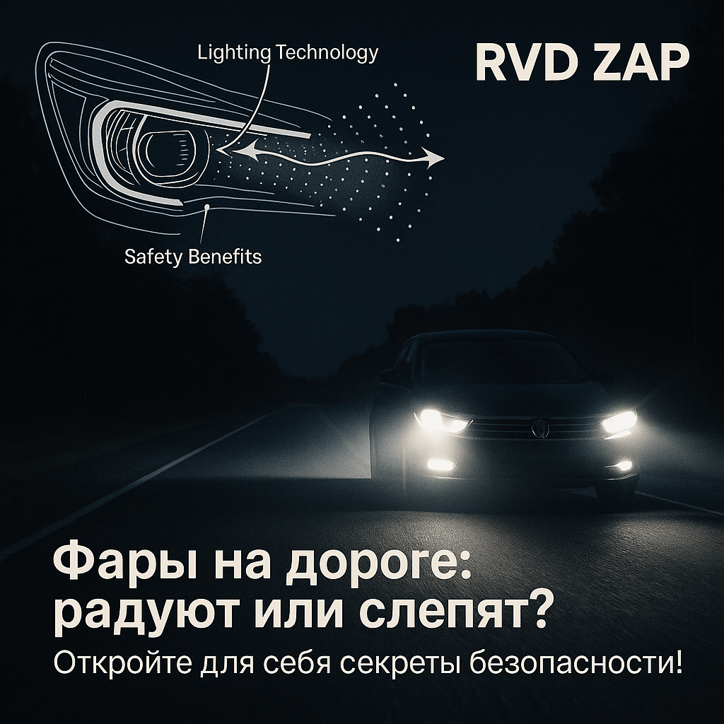 Фары на ночной дороге: как предотвратить ослепление и обеспечить свою безопасность за рулем