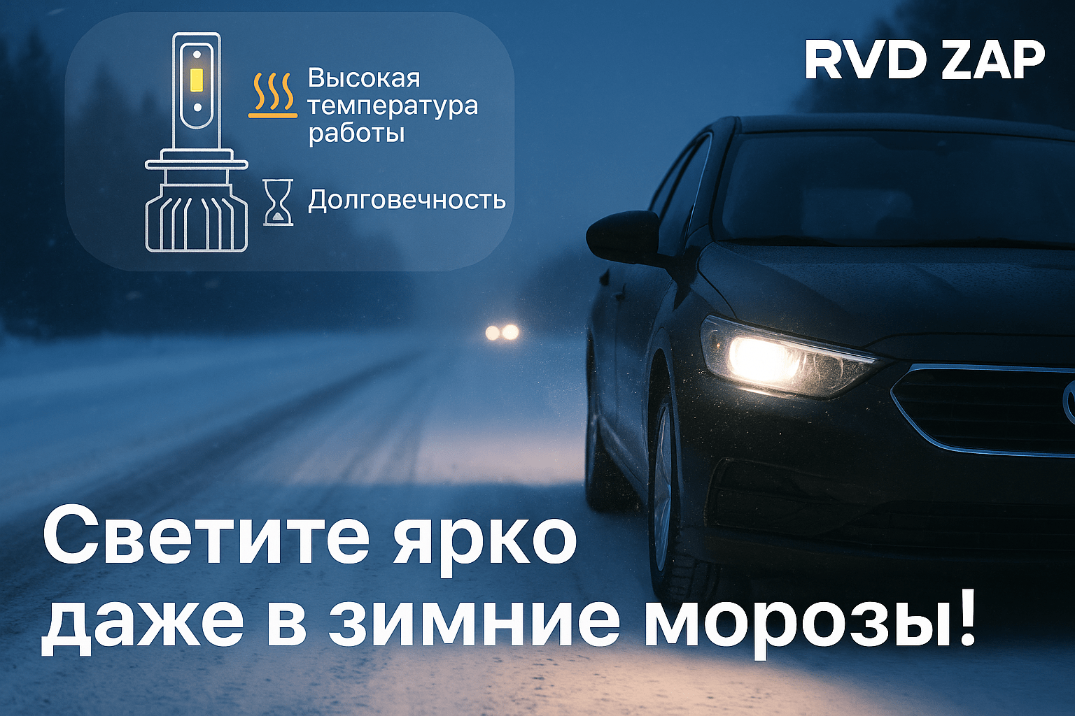 Как зимний мороз влияет на светодиоды: сохраняем автоосвещение в идеальном состоянии