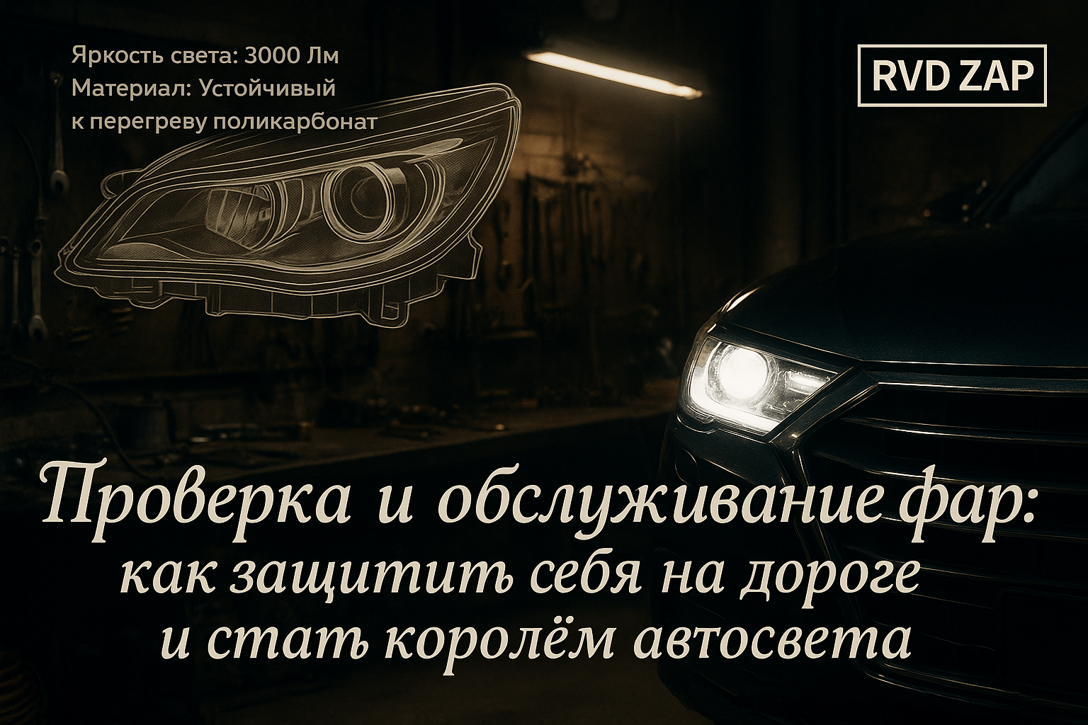 Проверка и обслуживание фар: как обеспечить безопасность на дороге и стать королём автосвета