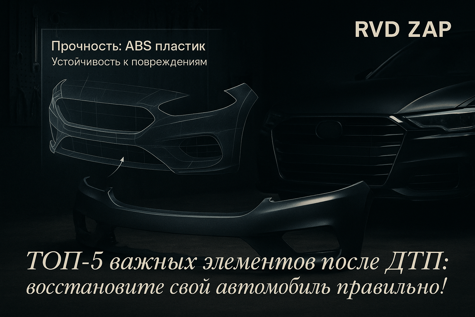 ТОП-5 важных запчастей после ДТП: как быстро восстановить ваш автомобиль и избежать ошибок