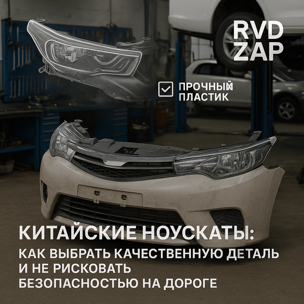 Китайские ноускаты: как выбрать качественную деталь и избежать подделок, не рискуя безопасностью на дороге
