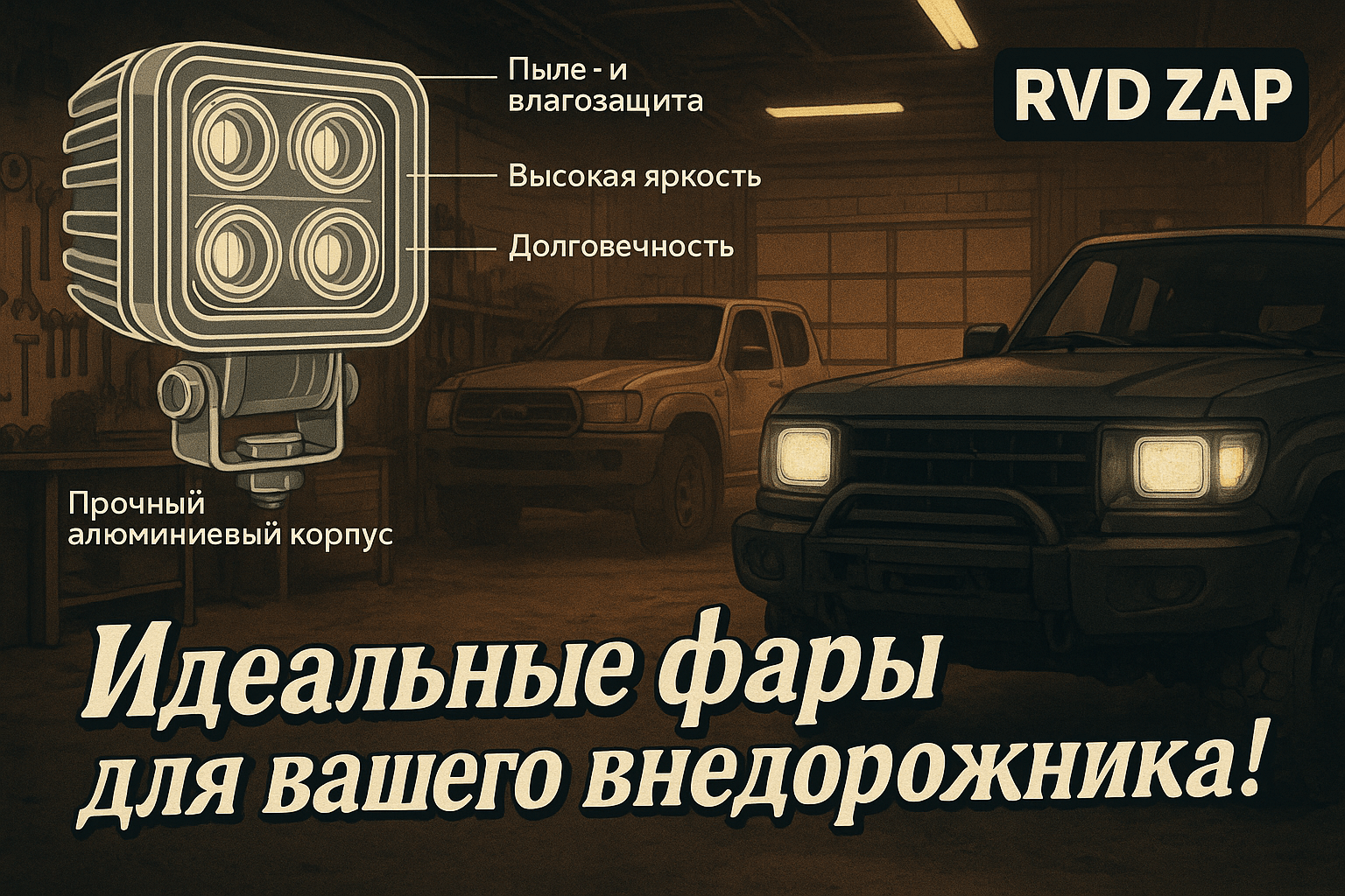 Как выбрать идеальные фары для внедорожника: ваши приключения в безопасности и свете
