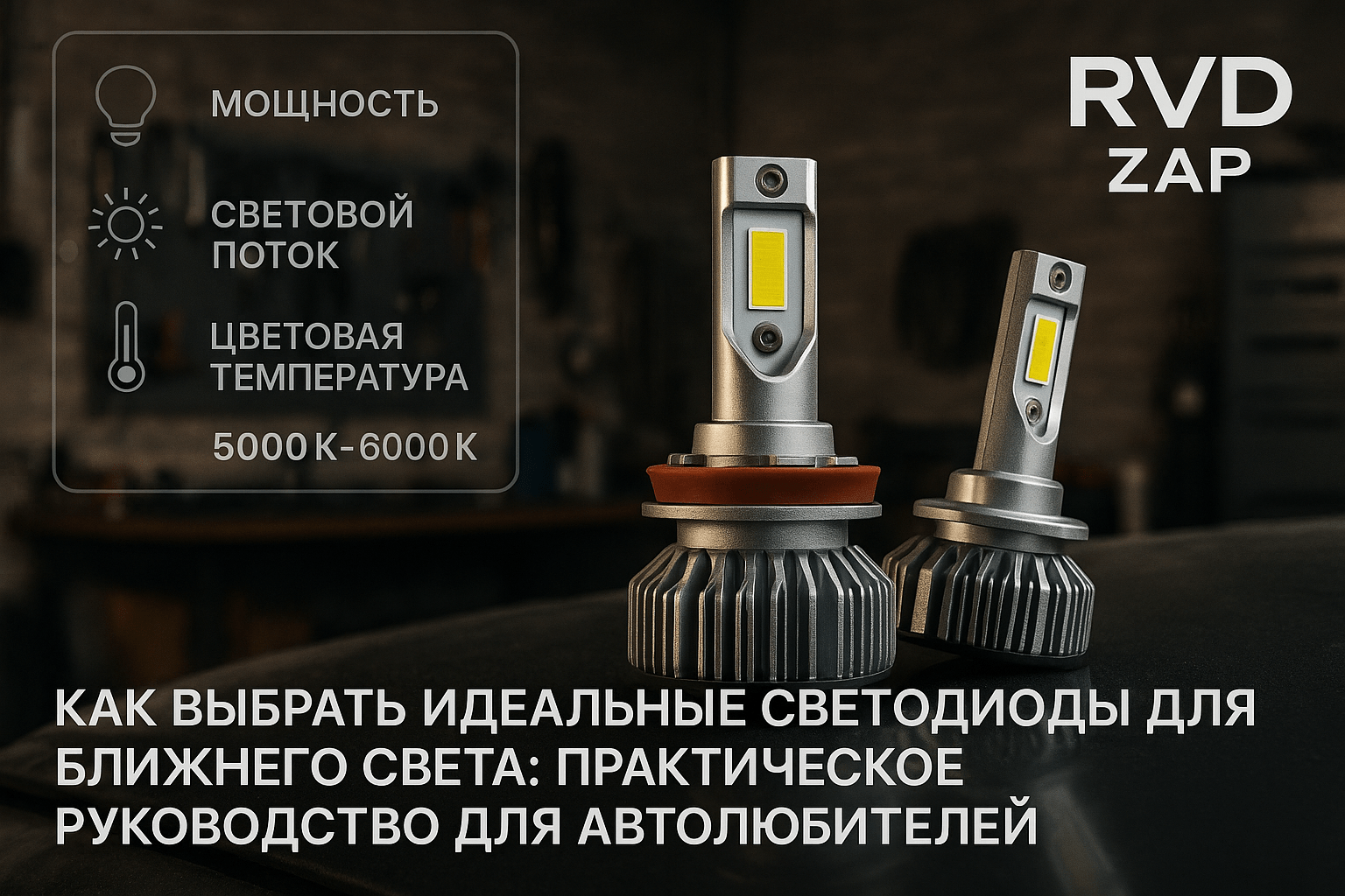 Как выбрать идеальные светодиоды для ближнего света: практическое руководство для автолюбителей