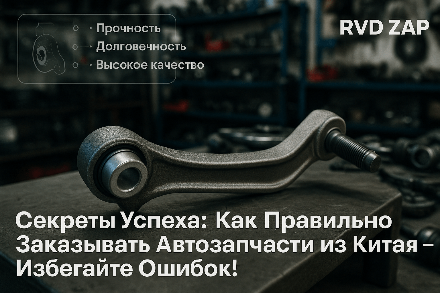 Секреты успеха: как правильно заказывать автозапчасти из Китая и не допустить ошибок
