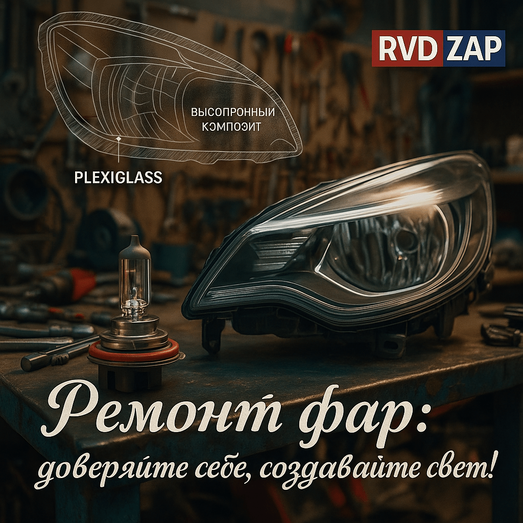 Ремонт фар своими руками: как сэкономить и стать мастером автосвета?
