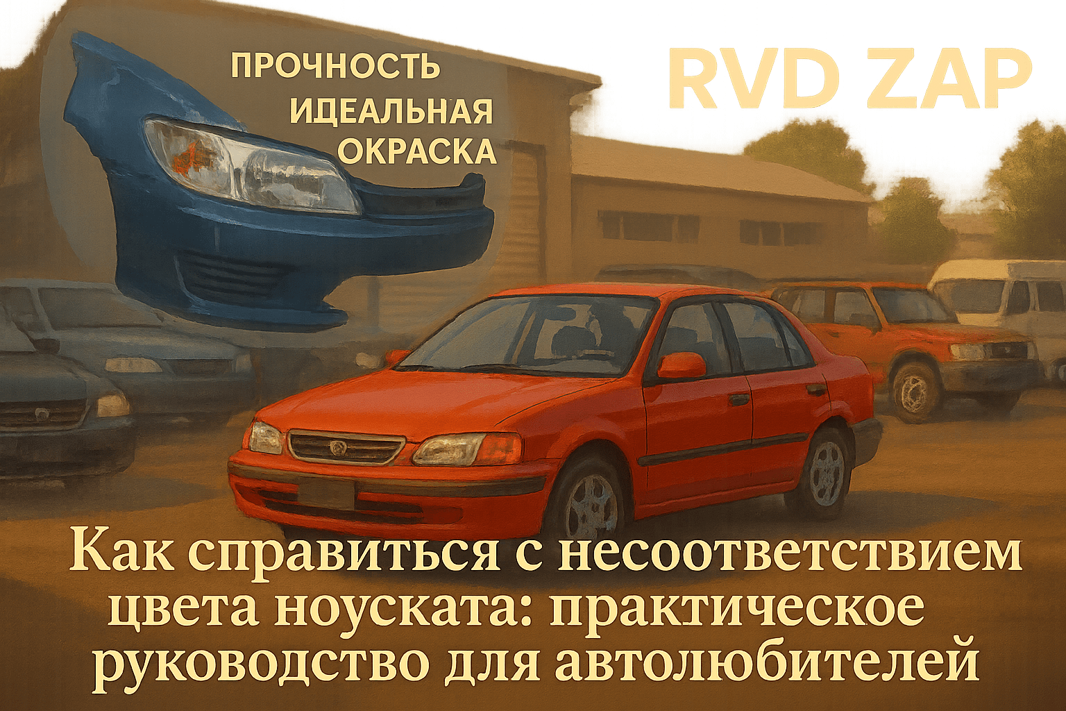 Как справиться с несоответствием цвета ноуската: практическое руководство для автолюбителей