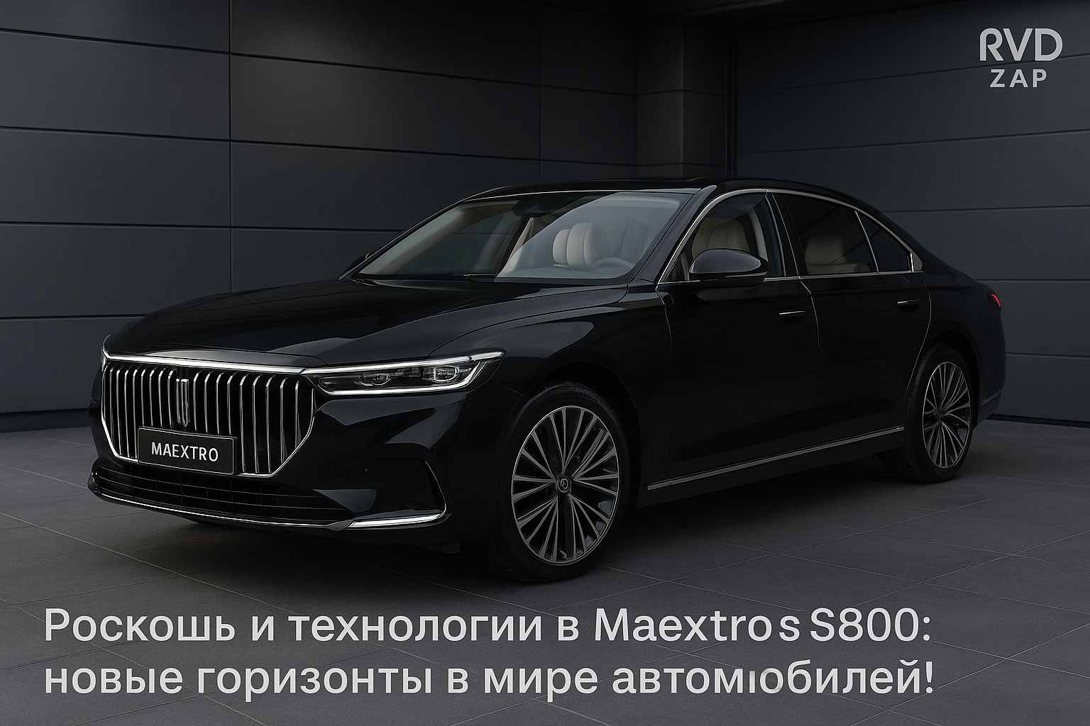 Новый Maextro S800: роскошь и технологии от Huawei, которые могут изменить правила игры в мире автомобилей
