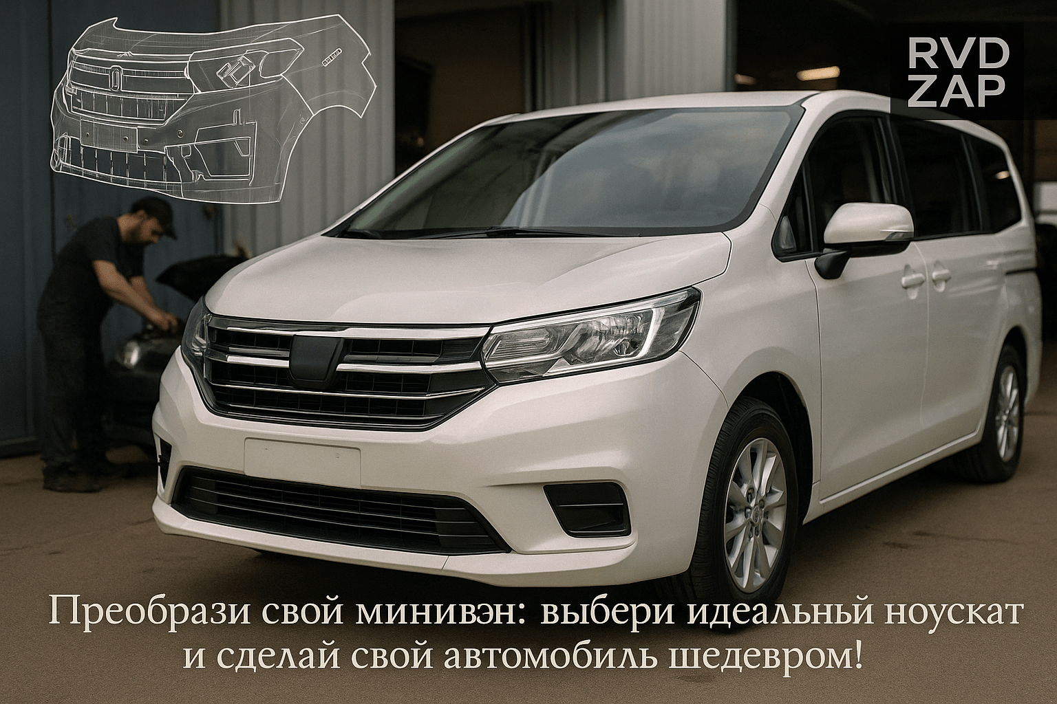 Преобрази свой минивэн: как выбрать идеальный ноускат и сделать автомобиль уникальным шедевром на колесах