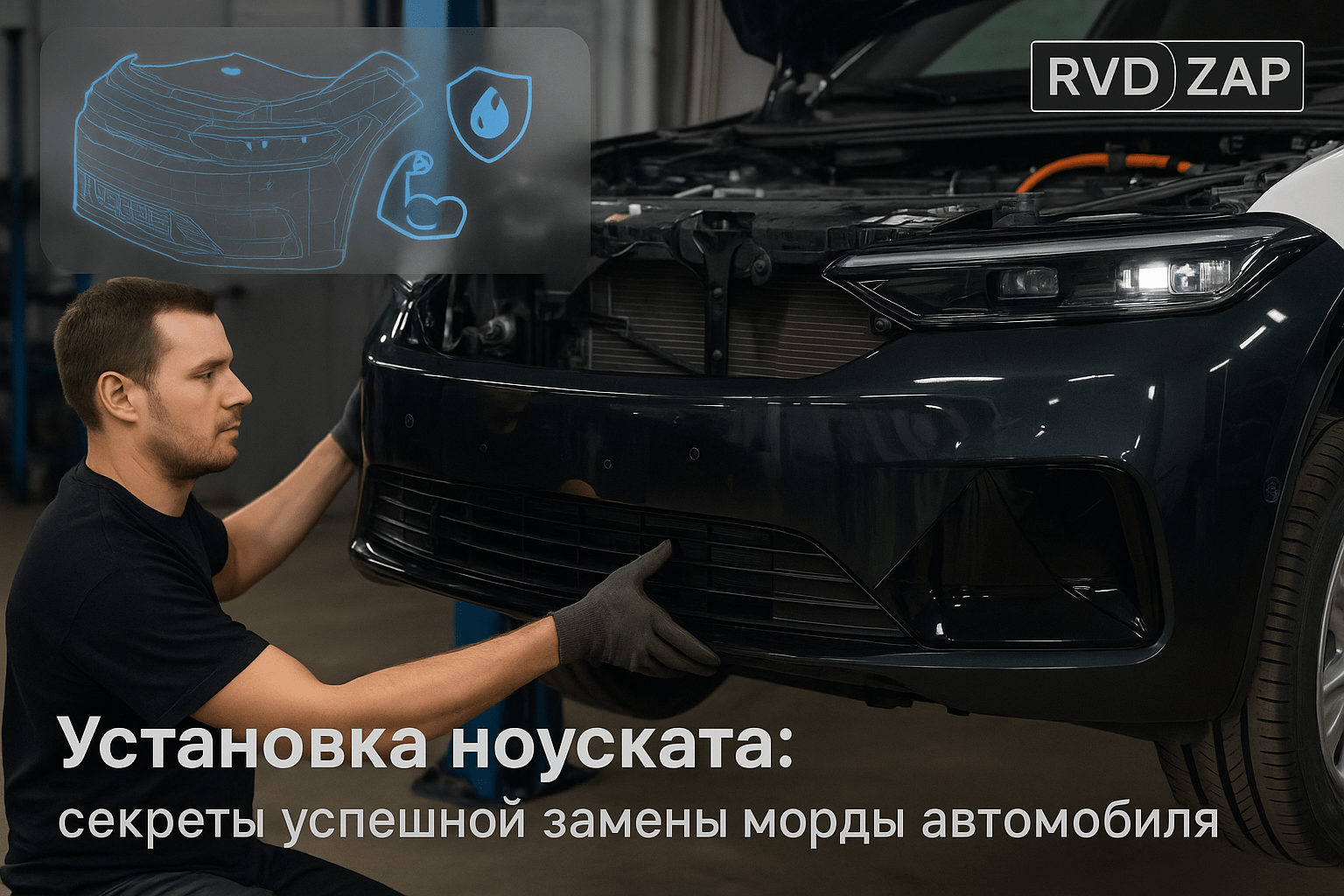 Установка ноуската: секреты успешной замены морды автомобиля без ошибок с учетом крепежа