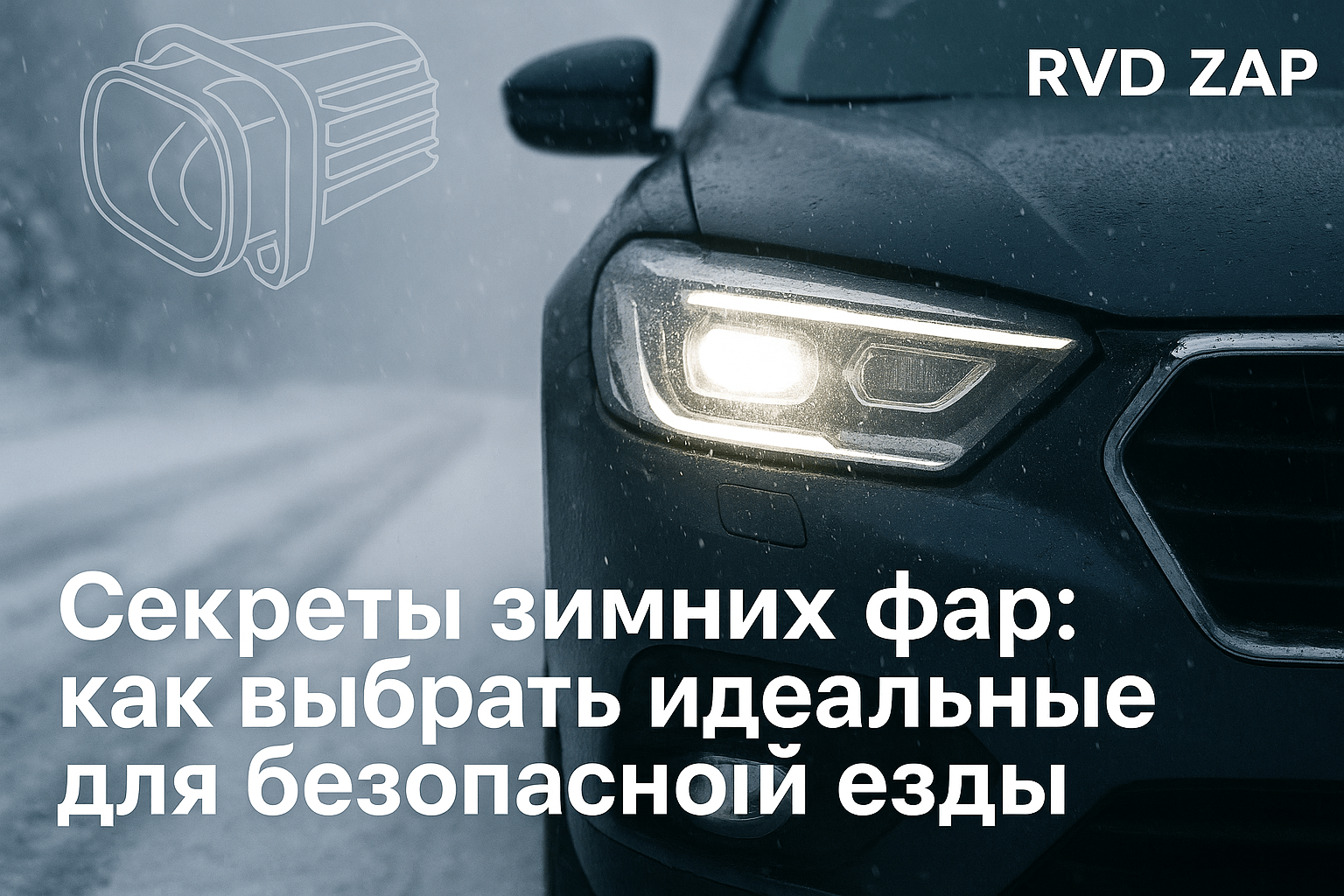 Выбираем идеальные зимние фары и шины: секреты безопасной зимней езды, которые спасут вас на дороге
