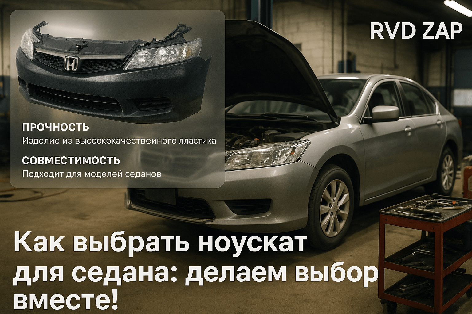 Как выбрать ноускат для седана: советы, ошибки и секреты успешного ремонта автомобиля