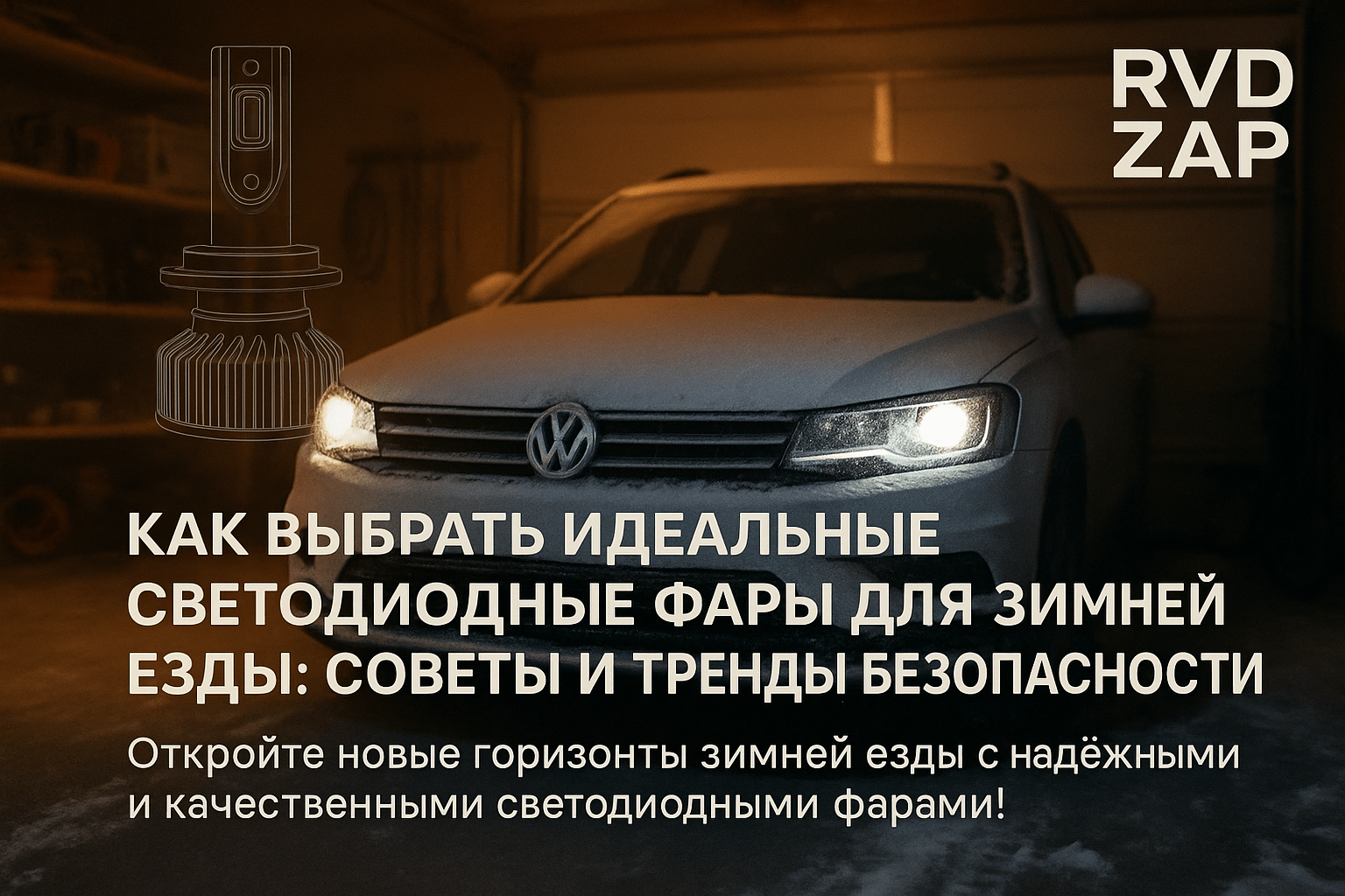 Как выбрать идеальные светодиодные фары для зимней езды: советы и новые тренды безопасности